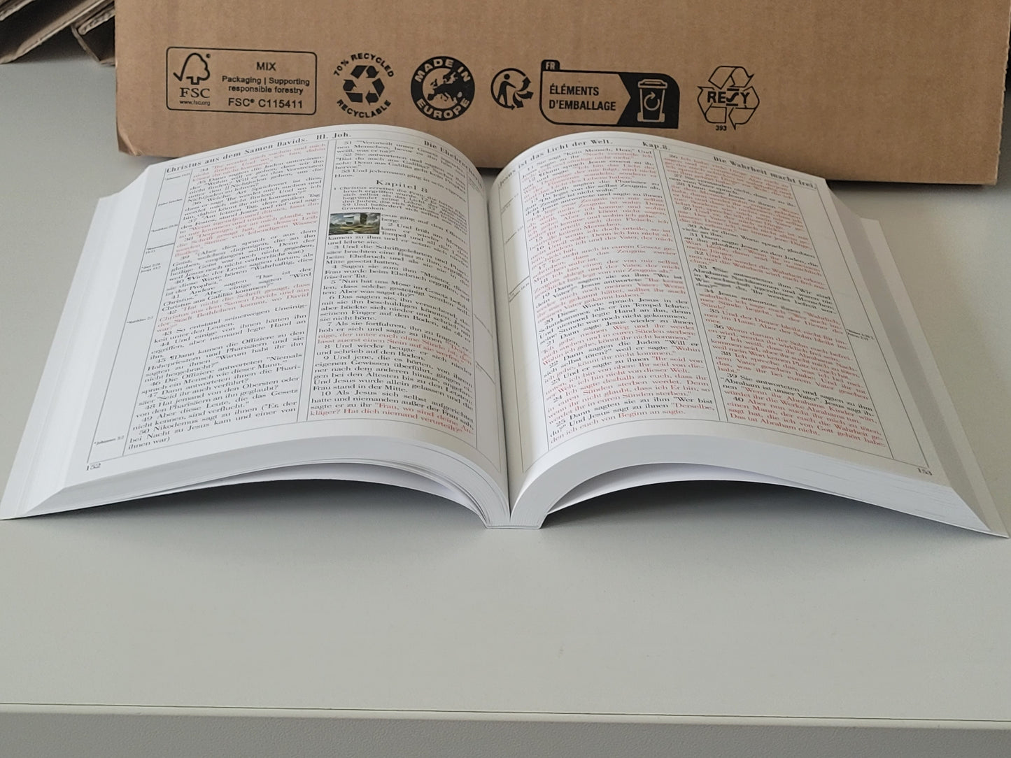 HEILIGE BIBEL - Neues Testament - Deutsche King James Bible Softcover 22cm x 15,5 cm