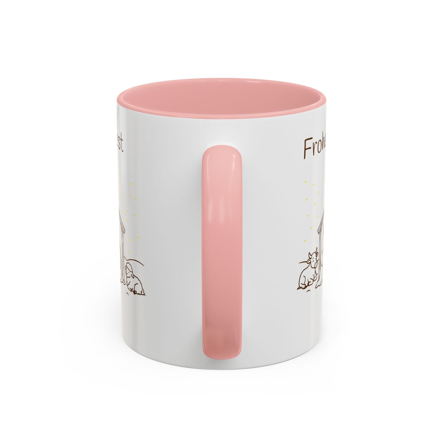 Frohe Weihnachten Accent Coffee Mug