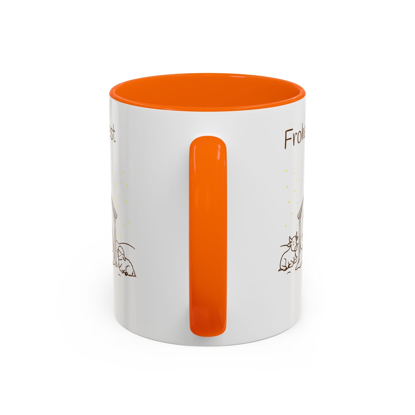 Frohe Weihnachten Accent Coffee Mug